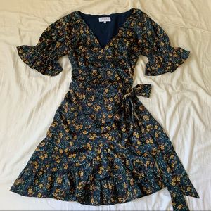 sabo skirt wrap dress